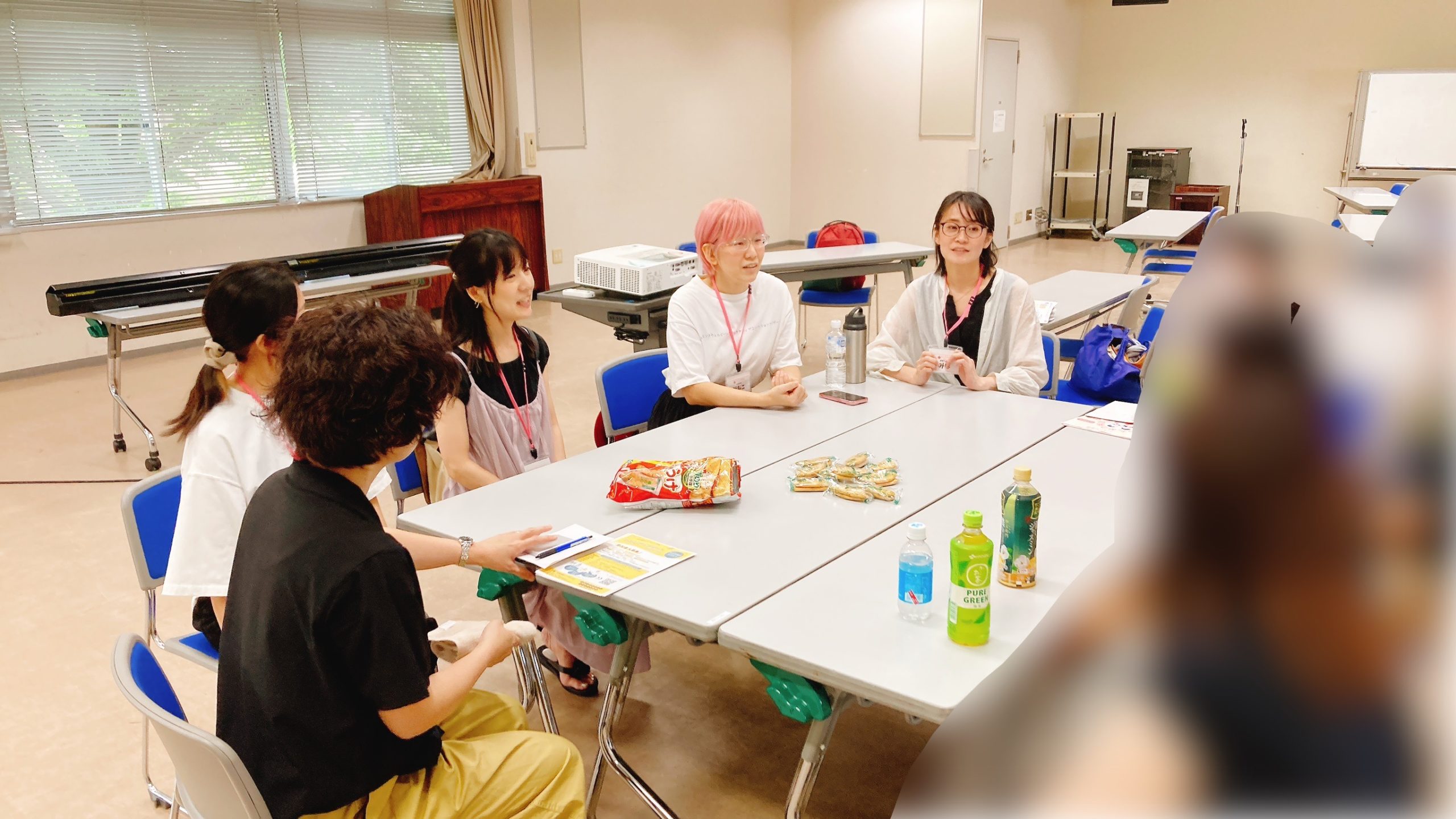 ひとり親の交流の様子